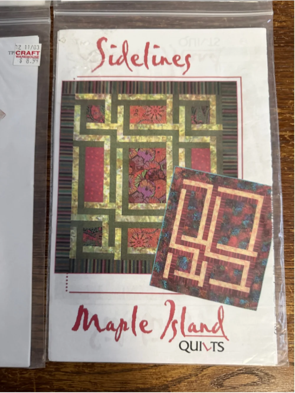 Vintage Quilt Pattern Lot of 9 New Unused Out of Print Pine Needle Quilt Country